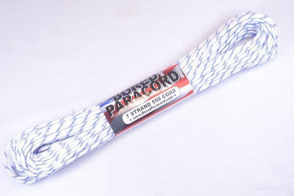 550 lb Paracord - Durable Tactical Parachute Cord for Crafting, DIY Projects & Camping | Racing Stripes, 50 Feet