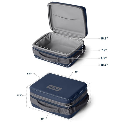YETI Daytrip 5L Insulated Soft Cooler Lunch Box, Black