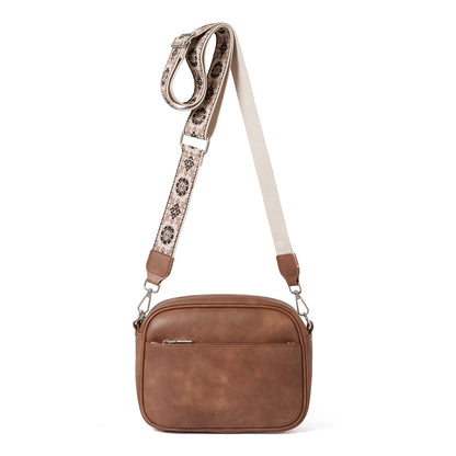 CLUCI Crossbody Bags for Women Trendy, Vegan Leather Shoulder Handbags，Purses for Women with Adjustable Wide Strap