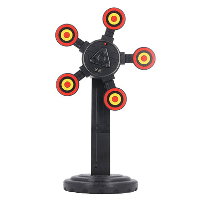 ZJchao Children Electronic Scoring Target Toy, 360° Rotating Moving Target, Sound Effect Training for Competition Training