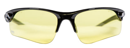 Smith & Wesson M&P Harrier Half Frame Interchangeable Shooting Glasses with Impact Resistance & Anti-Fog Lenses for Shooting, Range and Outdoors