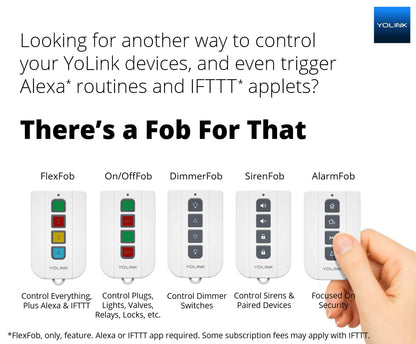 YoLink Smart Garage Door Sensor, Garage Door Position Sensor with Door Left-Open Reminders, Alexa, Google, IFTTT, Home Assistant (Hub Required)