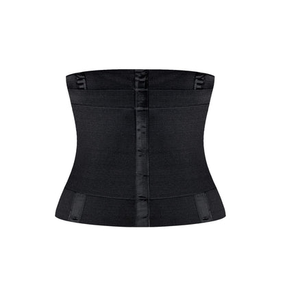 Sculpt Snatch High Height (12''Coverage) Hourglass Waist Trainer for Women–Adjustable Sweat Band for Stomach, Tummy Control&Workout Waist Trimmer(Black (Long torso),L)