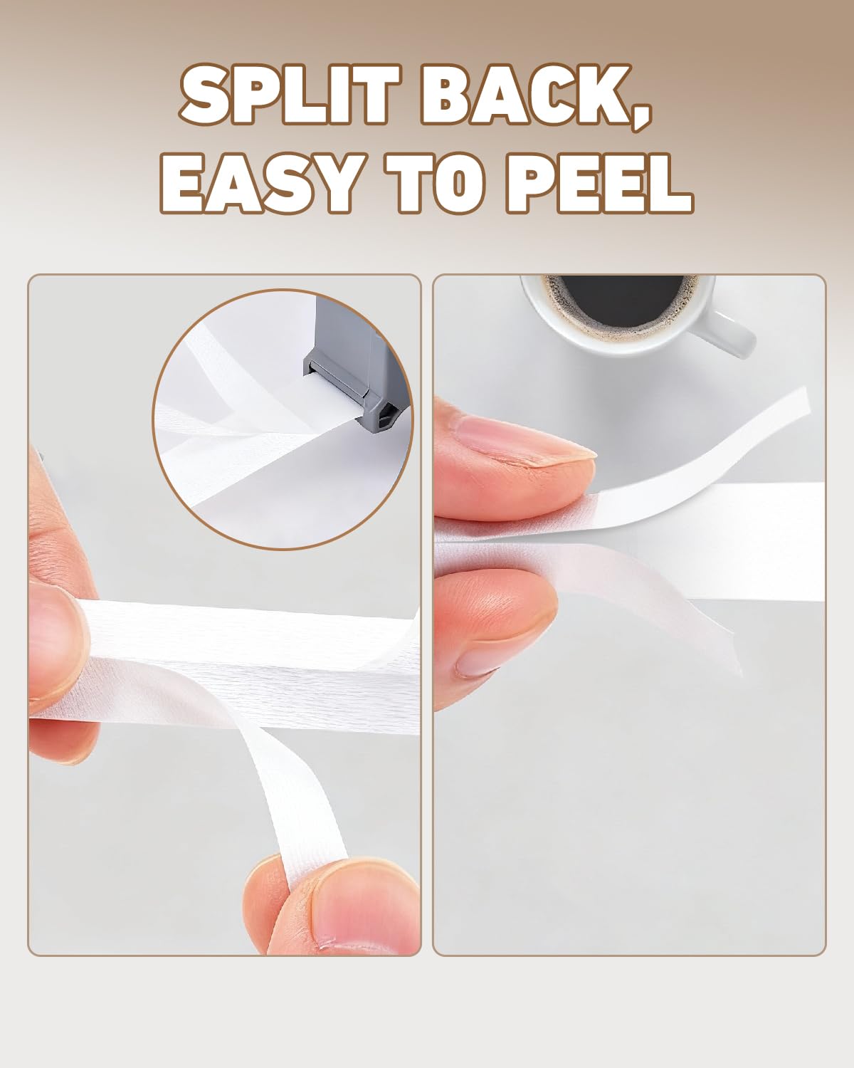 WEEMAY TZ Tape 12mm 0.47 Laminated White Compatible for Brother Label Maker Tape TZe 231 12mm 0.47 Black Ink on White Refill for P Touch Label Maker PTD210 PTD220 PTD610BT PTH110, 6 Pack