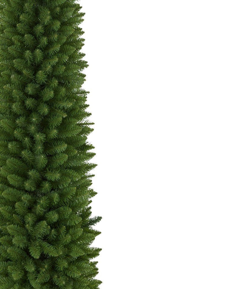 Treetopia Empire Pencil Tree - Artificial Indoor Christmas Tree, Unlit, Hinged Branches, Holiday Décor, 7.5ft