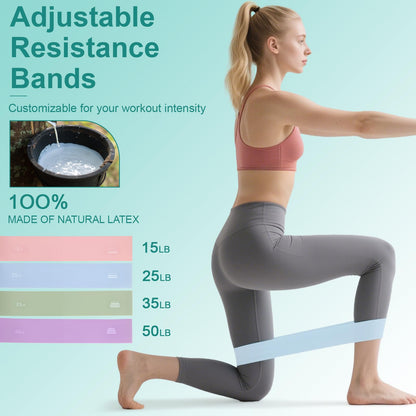 VIJLXI Pilates Kit, Home Pilates Equipment with Pilates Ring, Ball & 4 Resistance Bands, Core Strength Training for Flexibility & Muscle Toning
