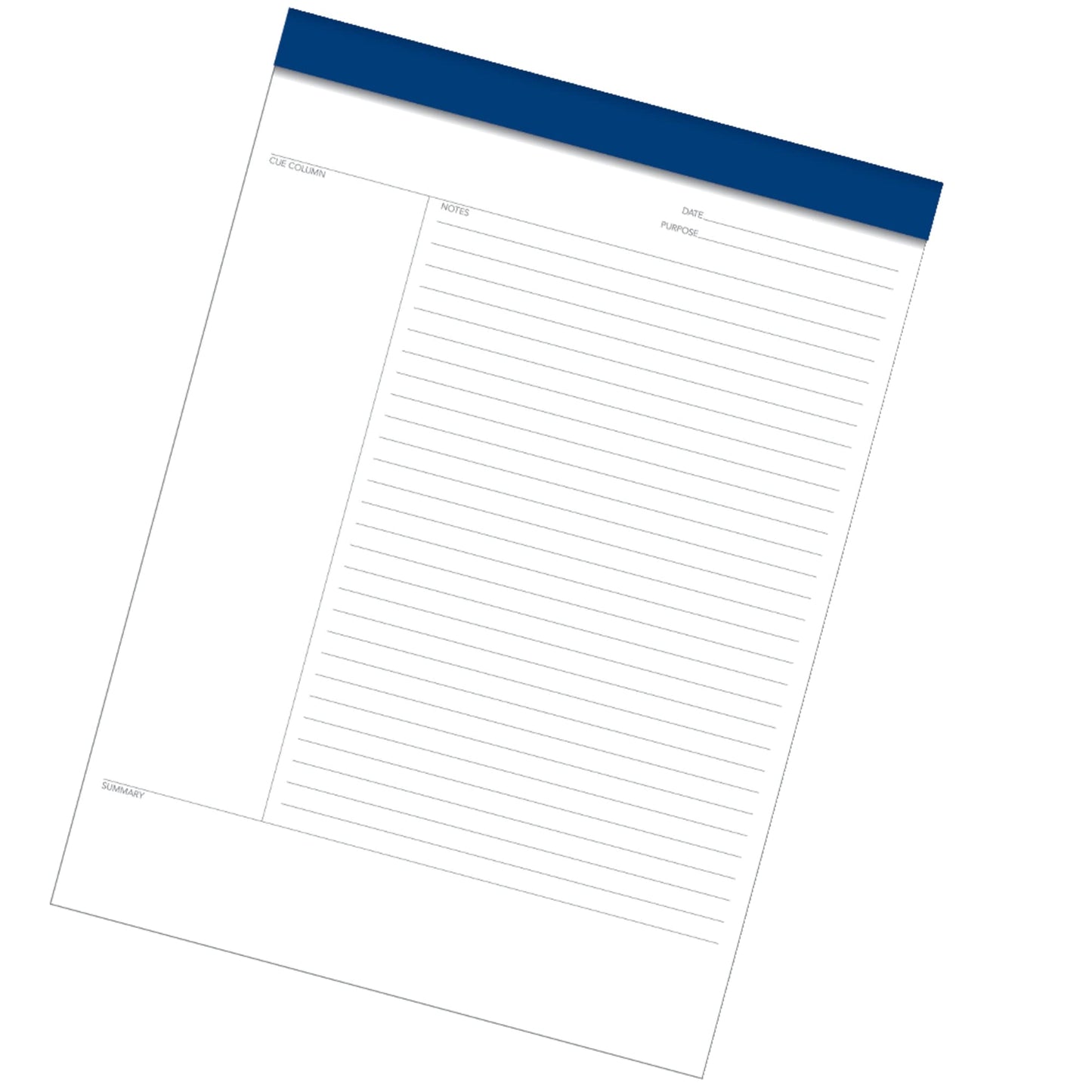 Oxford 8-1/2 x 11-3/4 Inches, Cornell Rule Legal Ruled Writing Pad (77104) ,50 sheets per pad; pack of 2 pads