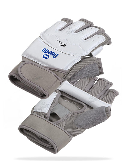 WT Recognized Taekwondo Hand Protector for International Competitions, Sponge, Synthetic Leather & Stretch Fabric – Comfortable and Durable Protection