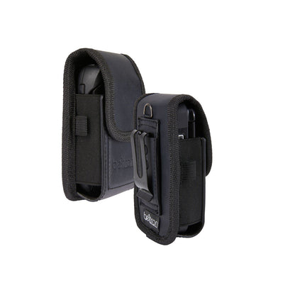 Universal Flip Phone Case, BELTRON Leather Vertical Pouch for TCL Flip Pro, Flip 3, Alcatel Go Flip 4, Go Flip V, Cingular Flip 2, Nokia 2720V & More (Belt Loop, Metal Belt Clip & Dual Magnet Closure)