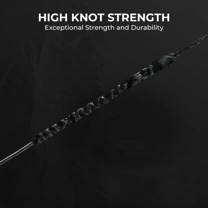 KastKing Superpower ColorShield Braided Fishing Line, Black,40LB,300Yards,X8