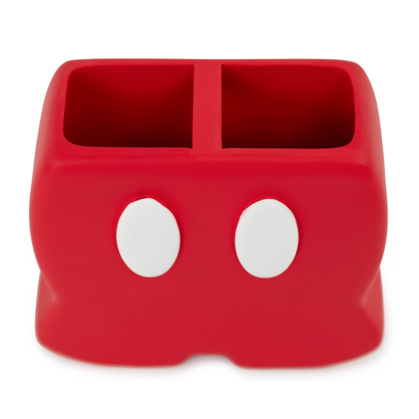 Jay Franco Disney Mickey Mouse Toothbrush Holder - Red Resin Pencil Holder - Bathroom Storage