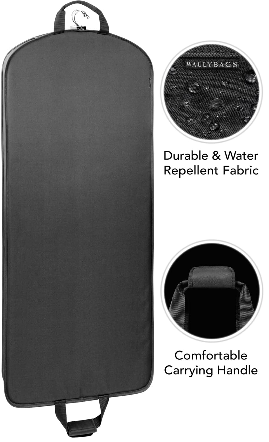 Wally Bags 60” Deluxe Travel Garment Bag