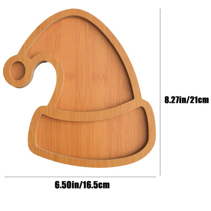 AYWVRBST Cheese Board, Fruit Candy Plate, Fruit Plate, Cutting Board (Tree) (Hat)