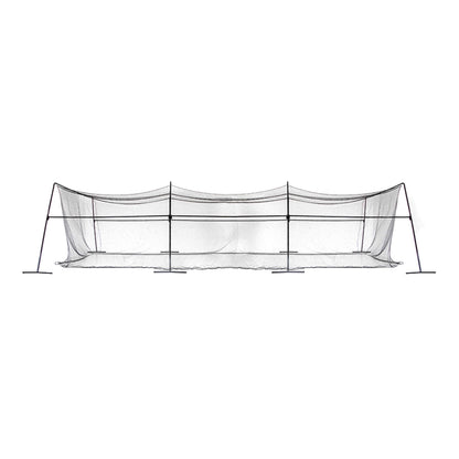 Skywalker Sports 40 Foot Competitive Batting Cages for Backyard or Indoor Baseball and Softball Collapsible Black Frame and Net