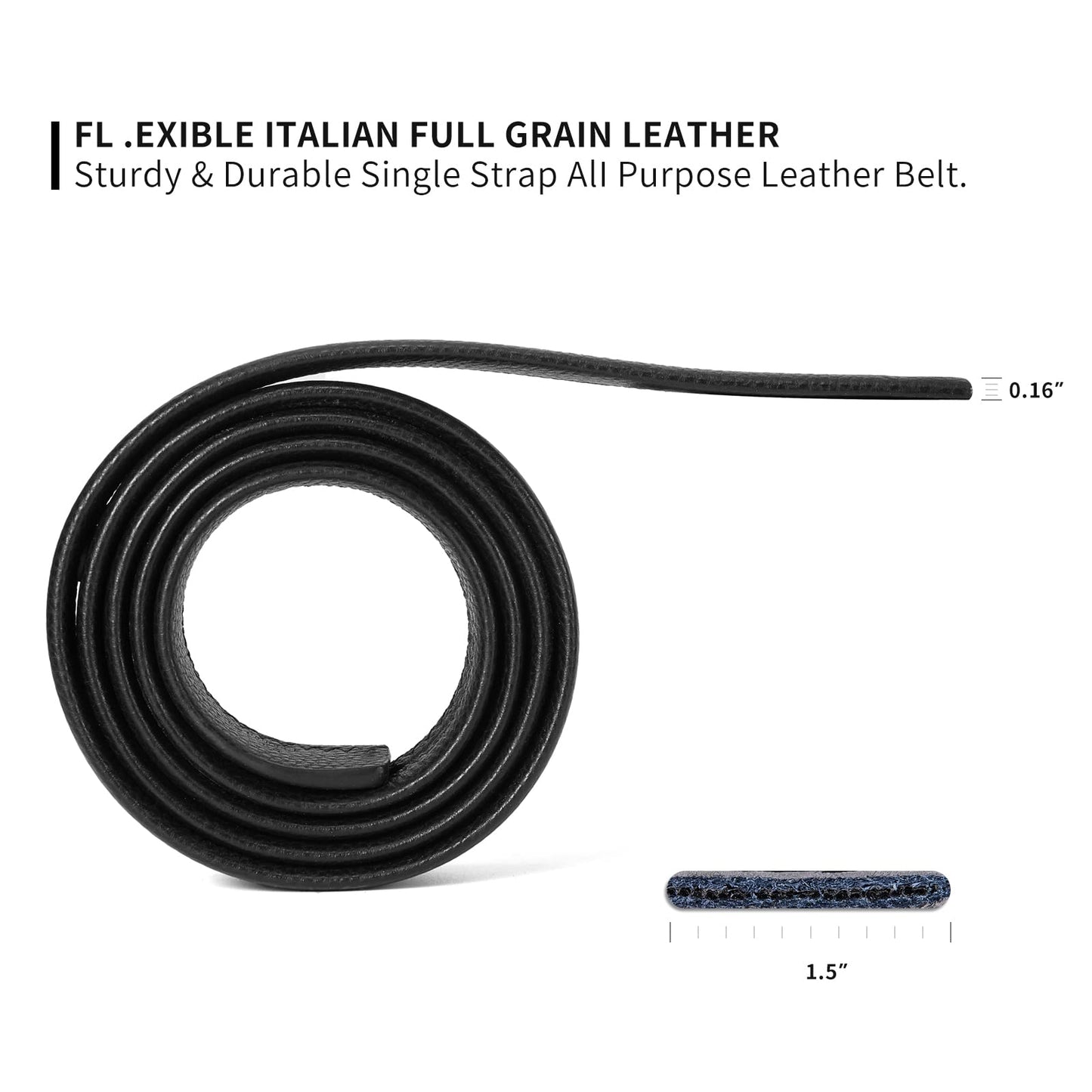 ARIMIA Fashion Diamond Men Real Leather Ratchet Belt Black Adjustable Length Full Grain Soft Genuine Cowhide Strap 1.5 Inch Wide (Gold Black G1, Adjustable from 26" to 46" Waist)