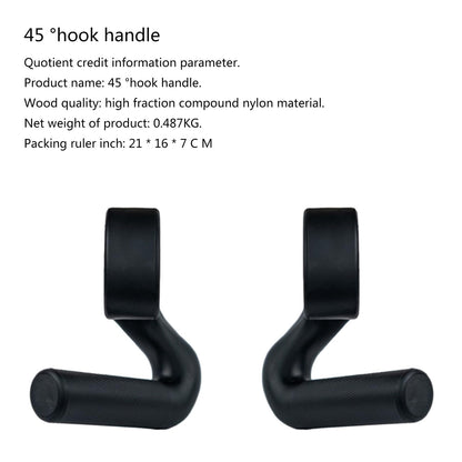 LOXGO Nonslip Fitness Hook Handle Grip Pulls Up Resistance Band Handle Cable Machine Attachments for Strength Training Pulls Up Resistance Band Handle