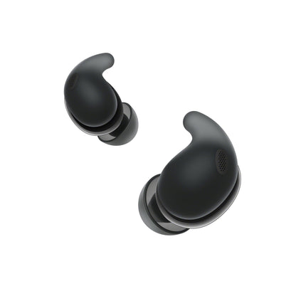 Sony LinkBuds Fit Truly Wireless Noise Canceling Earbud Headphones, Small & Light with Newly Developed Air Fitting Supporters, Black