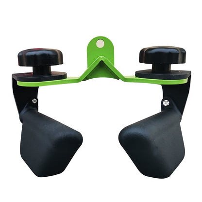 KORIKAHM Adjustable Lat Pull down Bar, Cable Machine Attachments for Gym, Home Gym Fitness T-bar Row Pulldown Attachments, Lat Pull Down Machine Wide Grip Neutral Grip Handle (SP-01)