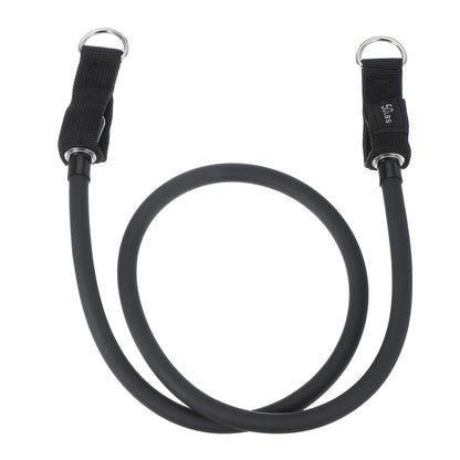 PATIKIL Resistance Tube Bands, 50 lbs Stackable Single Resistance Band Exercise Band Stretch Band for Working Out Man Home, Black