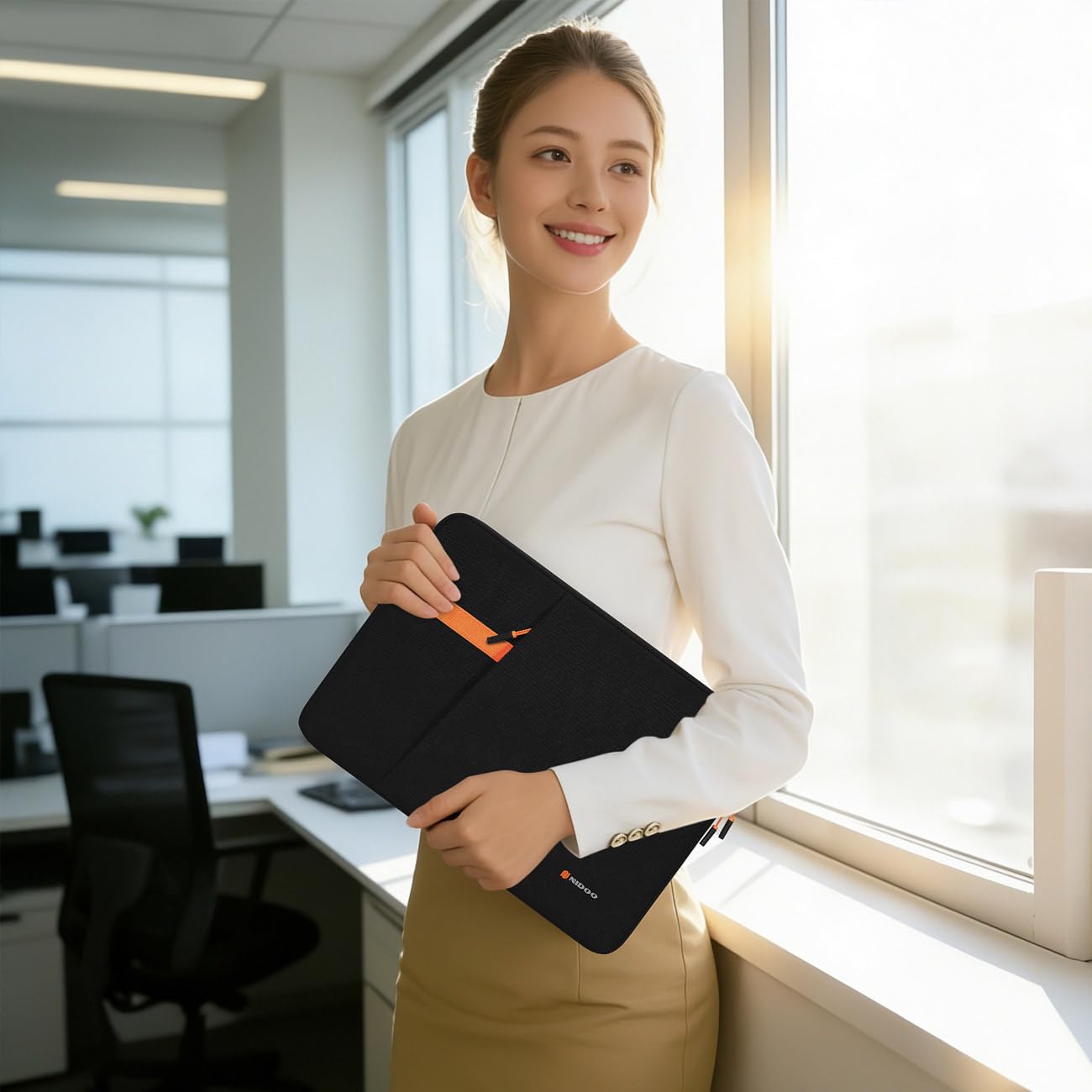 NIDOO 16 inch Laptop Sleeve Computer Carrying Case Cover for 16" Lenovo Legion 5i 7i 9i / Legion Pro 5i / 16" ThinkPad E16 Gen 3/ L16/ T16 Gen 3/ Dell Pro 16 Plus /16" MacBook Pro M4/ HP ASUS Samsung
