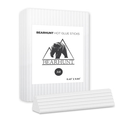 BEARHUNT Strong Hot Melt Glue Gun Sticks bulk (0.43" X 9.84"_2lb)