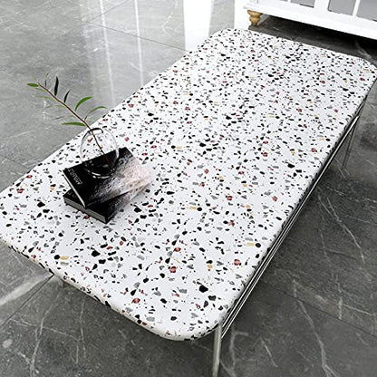 Decotalk Terrazzo Contact Paper for Countertops Waterproof Terrazzo Peel and Stick Wallpaper Countertop Contact Paper Removable Vinyl Wallpaper for Kitchen Decorative Matte Granite Vinyl Wrap 12"x120"
