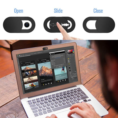 Toojcc Ultra-Thin Laptop Webcam Cover [6 Pack], Compatible with MacBook, Laptop, PC, iMac, iPad, iPhone 6/7/8 Plus, Protect Privacy and Security