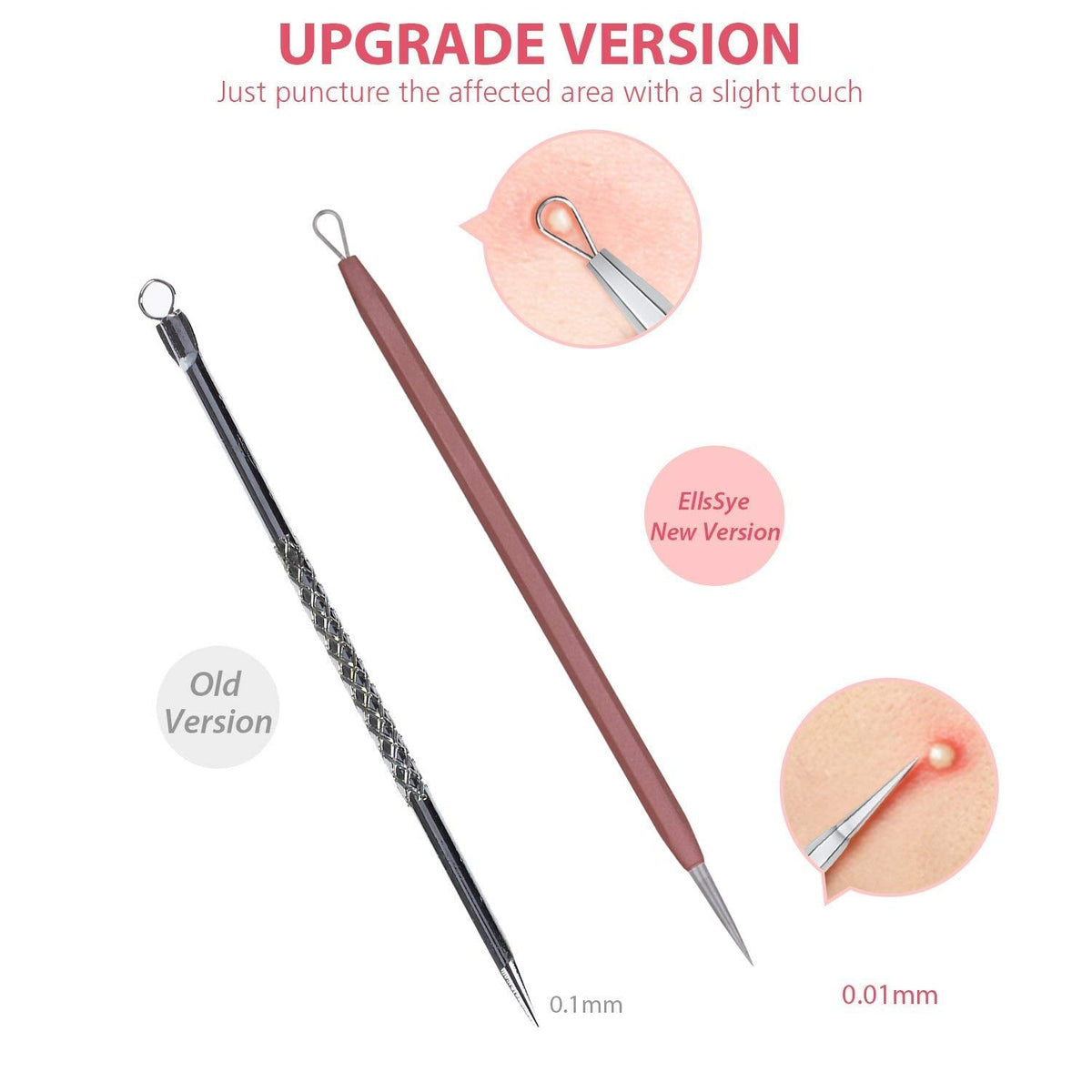 JPNK Blackhead Remover Comedone Extractor Acne Removal Kit..