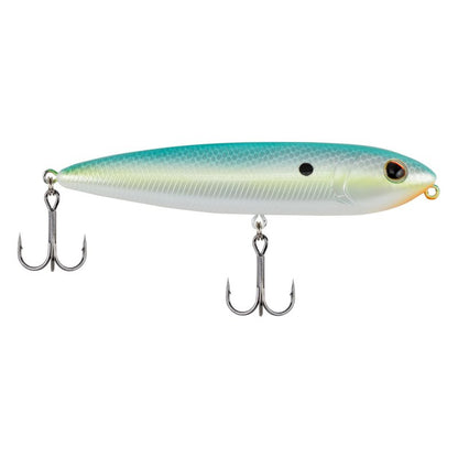 Berkley Choppo Topwater Fishing Lure, Bone, Size 90, Cupped Propeller Tail for Balance of Sound and Spray, Equipped with Sharp Fusion19TM Hook