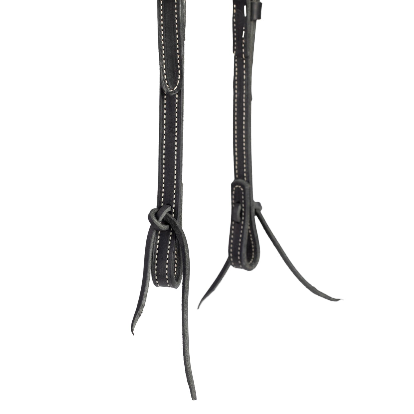 Weaver Leather Flat Sliding Ear Headstall , Black, Horse