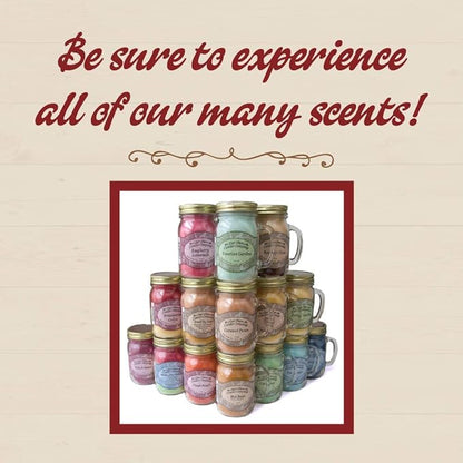 Our Own Candle Company Homemade Sugar Cookie Scented Mini Mason Jar Candle, 3.5 Ounce (4 Pack)