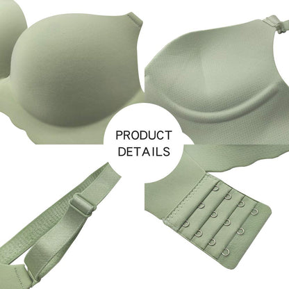 Pack of 5,Women Comfort No Wire Bras Seamless No Show Bra Pack