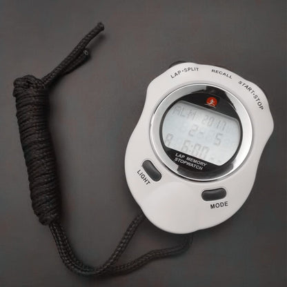 Stopwatch Timer, Digital Stop Watch with 0.01second & 0.001second Timing, Metal 10/100/400 Laps Memory, Rolilink Large dispaly Alarm Clock for Coach Sports Running Marathon