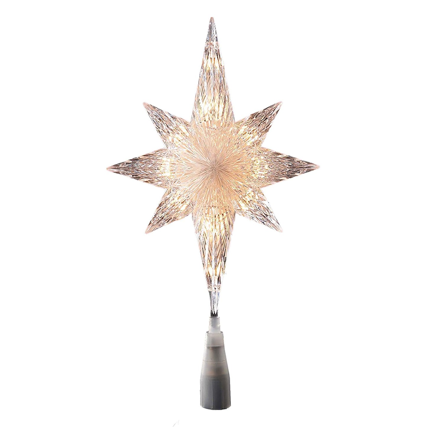 Kurt S. Adler UL1941C 10 Light Indoor 11-Inch Bethlehem Star Treetop
