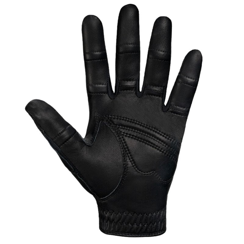 Bionic Men's StableGrip with NaturalFit 2.0 Golf Glove with Dual Expansion Thumb for Best Fit - Premium Cabretta Leather… (Black, Cadet Large, Left)