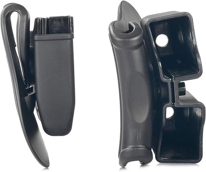 Double Magazine Pouch for Glock 17, 19, 22, 23 | 9mm & .40 Cal Dual Stack Mag Holder - Adjustable Ambidextrous Design | Black
