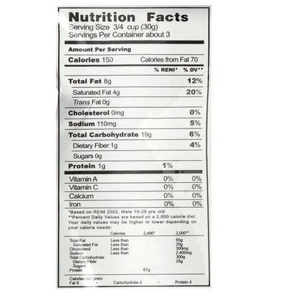 Jack'n Jill Piattos Potato Crisps - Potato Chip Snacks with Sour Cream & Onion Flavor, 3 Oz (85g), 2 Pack