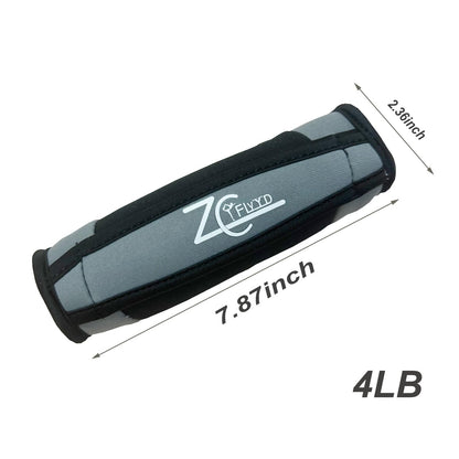 ZC FLYYD Soft Dumbbell Hand Weight (1Set=4lbs*2Gray)