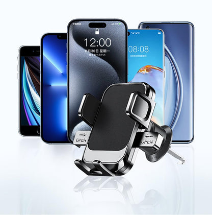 Phone Holders for Your Car with Metal Hook Clip, Air Vent Cell Phone Stand Car Mount, Universal Automobile Cradle Fit