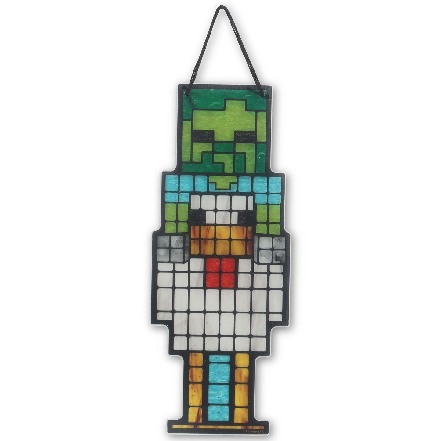 Open Road Brands Minecraft Chicken Jockey Hanging Acrylic Wall Decor - Fun Chicken Jockey Wall Art for Bedroom or Game Room