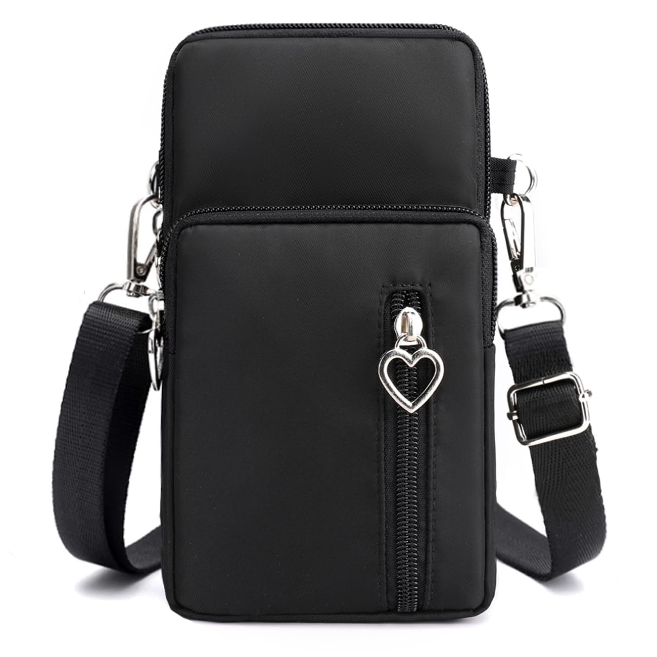 JANKS Small Crossbody Bags for Women Mini Cell Phone Purses with Crossbody Strap Phone Wallet Purses Shoulder Bag Nylon Arm Bag