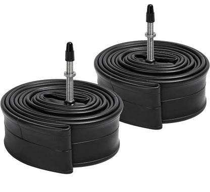 2-PCS 26" Bike Tubes 26 x 1.75/2.125 FV48mm Presta Valve Inner Tubes 26 Bicycle Inner Tubes Compatible with 26x1.75 26x1.90 26x1.95 26x2.0 26x2.10 26x2.125 Bike Tire Tubes