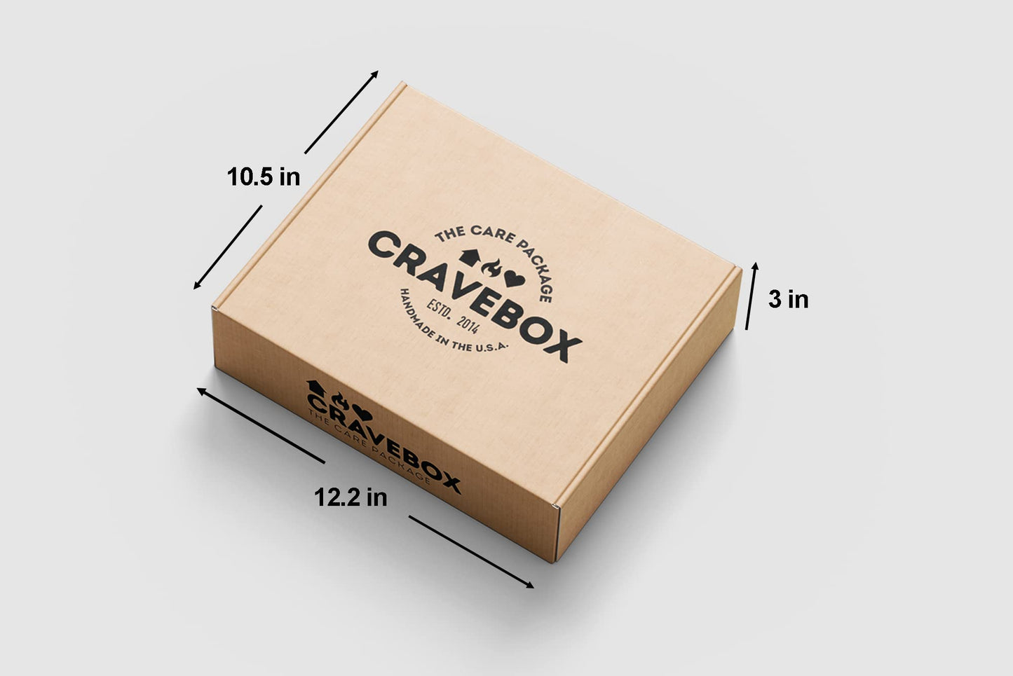 CRAVEBOX Snacks Box Variety Pack Care Package (45 Count) Summer Treats Gift Basket Adults Kids Grandkids Guys Girls Women Men Boyfriend Birthday Cookies Chips College Student Office School