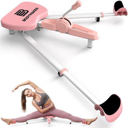 BODYWAKER Leg Stretcher Machine - Professional Split Trainer for Dance, Ballet, Gymnastics,Yoga - Flexibility Training Equipment for Splits, Kicks & Stretching (Pink)