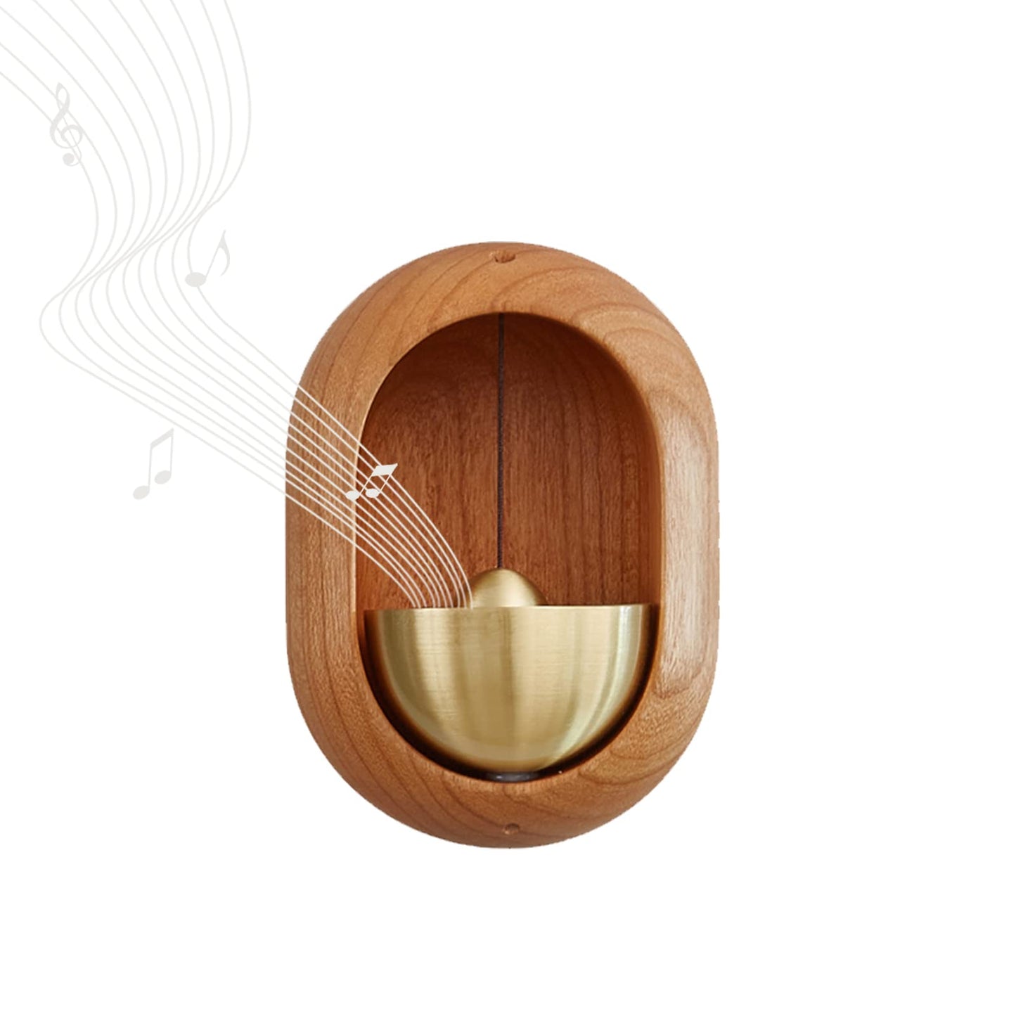 Shopkeeper's Bell for Business & Home - Hanging Bells for Door Entry Alert & Decoration, Magnetically-Attached