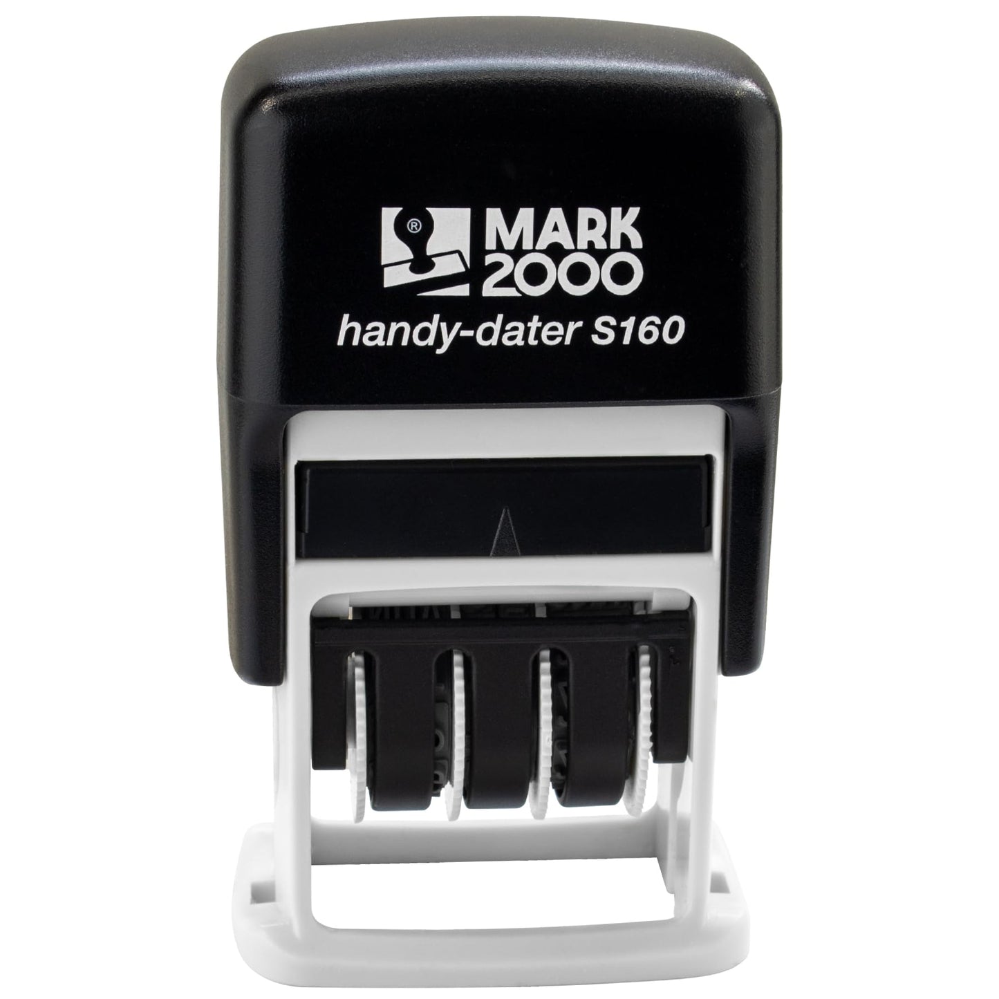Mark 2000 Self-Inking Rubber Date Office Stamp with Received Phrase Blue Ink & Date RED Ink (Handy-Dater S160), 12-Year Band