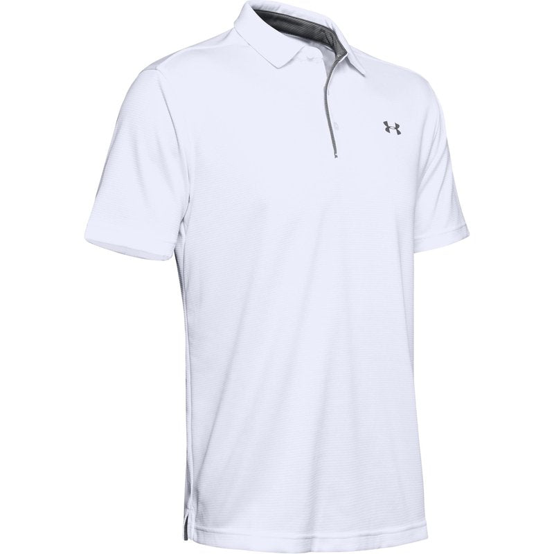 Under Armour Men's UA Tech Polo MD White
