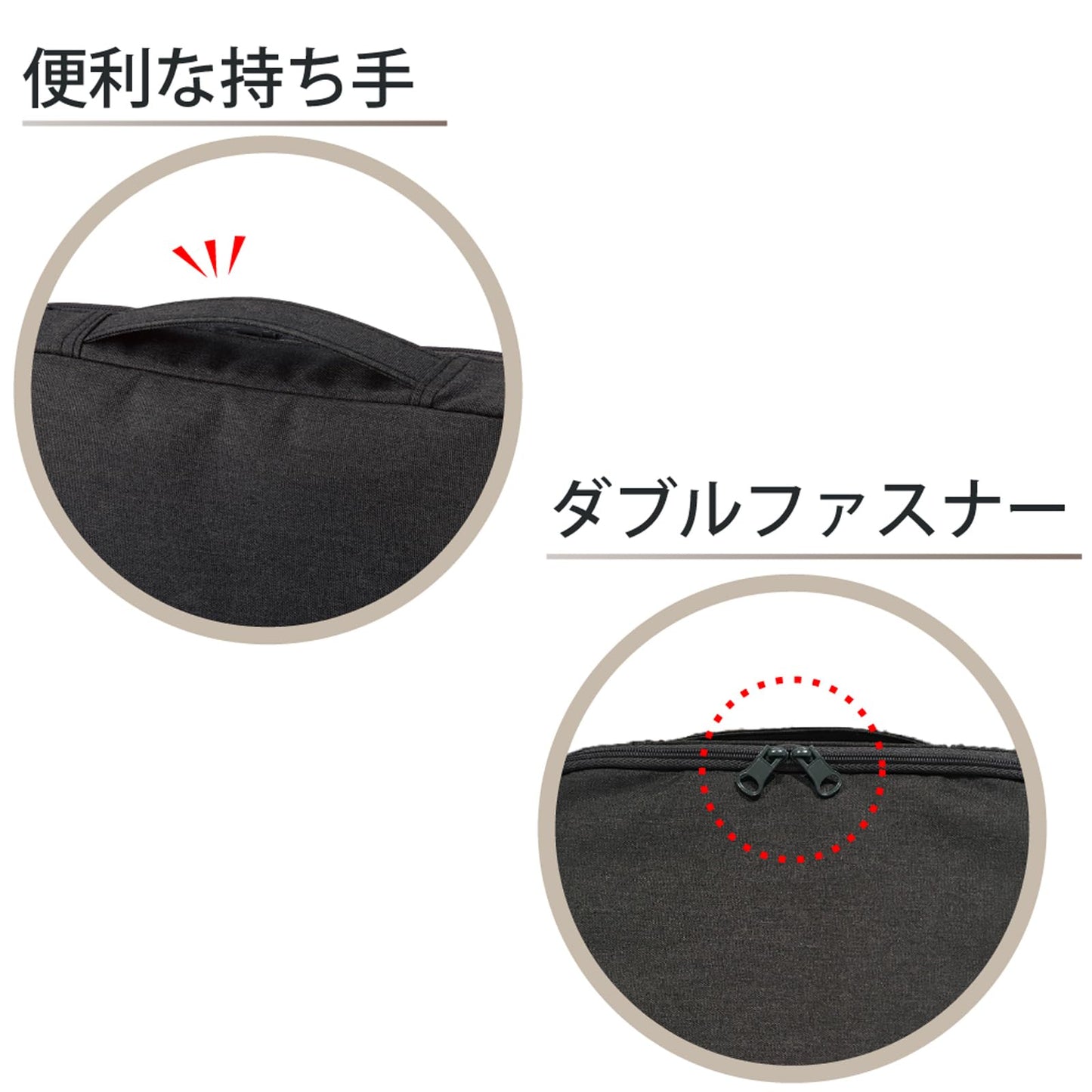 KOKUYO Pencil Case Pouch, Haco-Biz Standing Pen Pouch Bag, Foldable Stand up Pencil Holder Organizer, Large Capacity Portable Pencil Box for School Supplies, Black x Green, Japan Import (KAHA-HB11D)