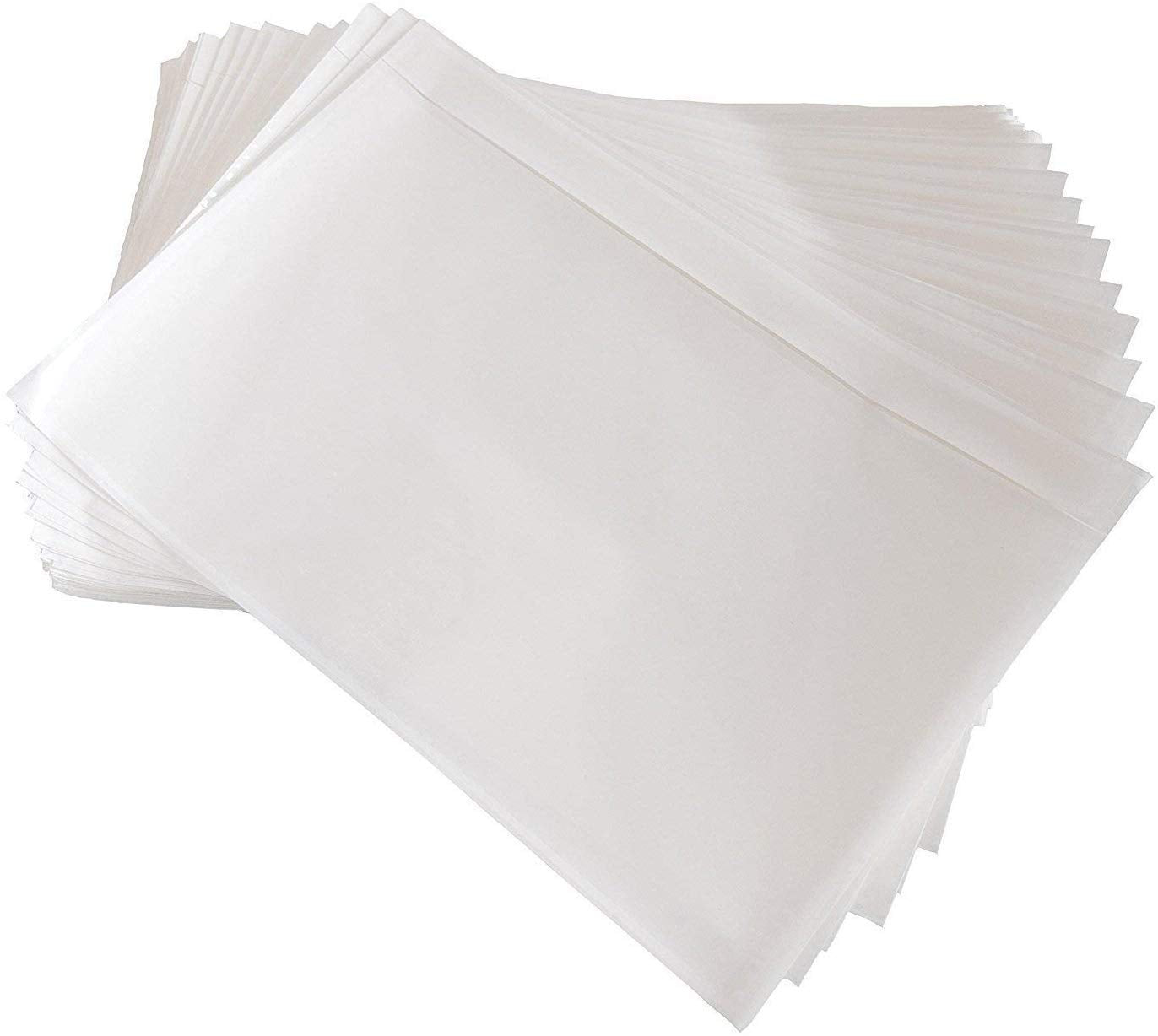 6" x 9" Clear Adhesive Packing List Envelopes Pouch Shipping Label Envelopes (200 Pack)