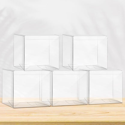 10 Pack Clear PKMN ETB Protector Case, PKMN Elite Trainer Box Protector, PET Plastic Display Box Protector for Collectors Gifts Elite Trainer Boxes - 0.5mm Thick (Pack of 10)